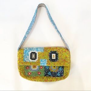 Classic Vintage Beaded Shoulder Bag